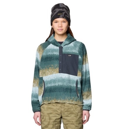 Mountain Hardwear Microchill Snap Neck Pullover - Women's 0