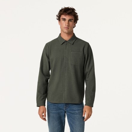 Vuori Long-Sleeve Costa Twill Snap Button Overshirt - Men's 4