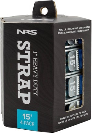 NRS 15' x 1" Heavy-Duty Strap - Package of 4 1