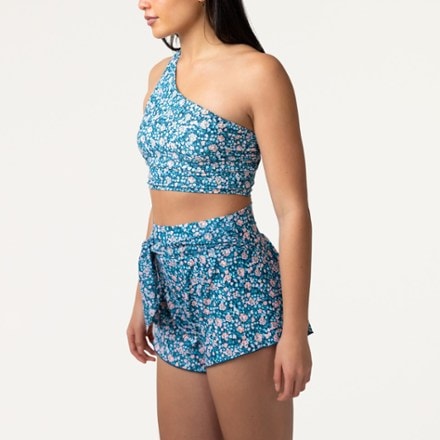 Nani Swimwear One-Shoulder Crop Swimsuit Top - Women's Bottoms not included