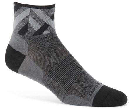 Darn Tough Men's Graphic 1/4 Ultra Light Bike Socks