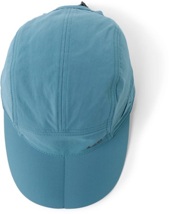 REI Co-op Folding Brim Cap Overhead (BLUE SHALE)