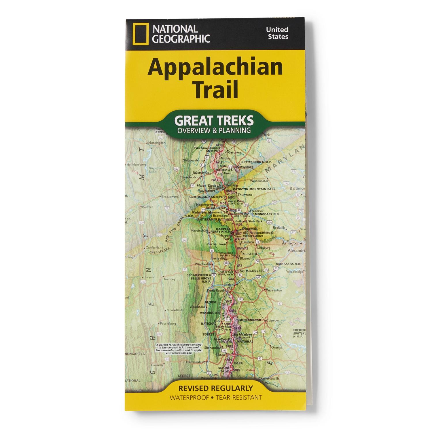 Appalachian Trail Overview and Planning Map