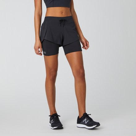 new balance grey shorts