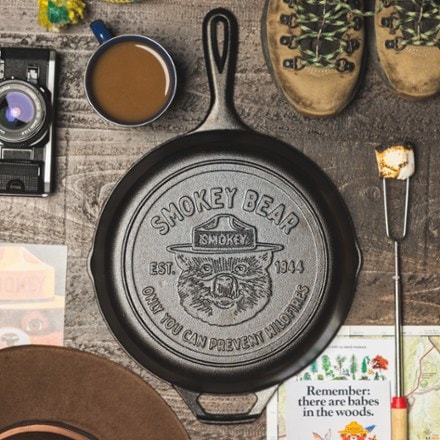 Lodge Smokey Bear Cast Iron Skillet - 10.25 in. 3