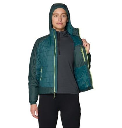 Mountain Hardwear Free Element Hooded Insulated Jacket - Women's 2