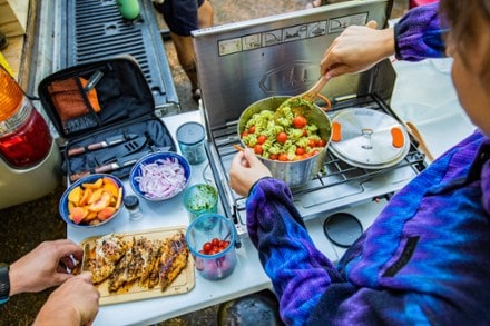 GSI Outdoors Glacier Stainless Base Camper Cookset - Large 5