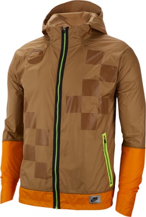 nike men's shield running jacket