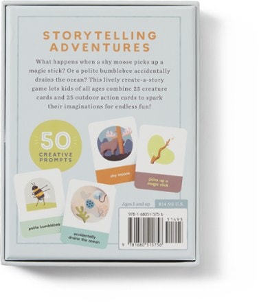 Mountaineers Books Campfire Stories Deck—For Kids!: Storytelling Games to Ignite Imagination 1