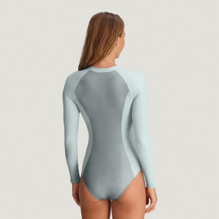 Free Fly Wavebound Long-Sleeve One-Piece Swimsuit - Women's 2