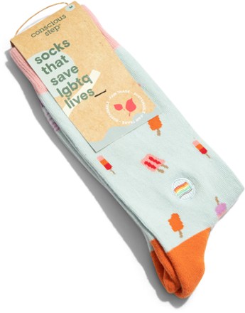 Conscious Step Socks That Save LGBTQ Lives - Blue 1
