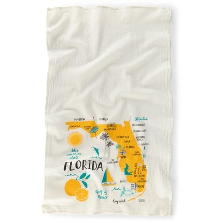 Claudia Pearson Florida Tea Towel 1