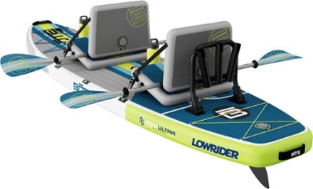 BOTE LowRider Aero Tandem Inflatable Paddle Board with Paddles - 11'6" 2