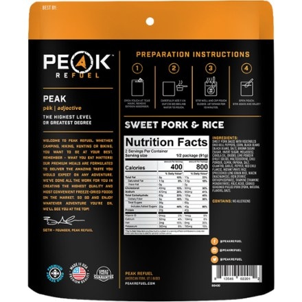 PEAK REFUEL Outdoor Meals Box - 14 Servings 6
