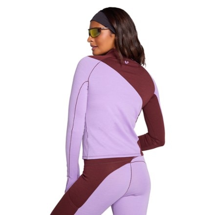 SENIQ Wool Sculpt Merino Mock-Neck Long-Sleeve Base Layer Shirt - Women's 1