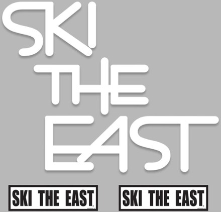 Ski The East XL DieCut Sticker REI Coop