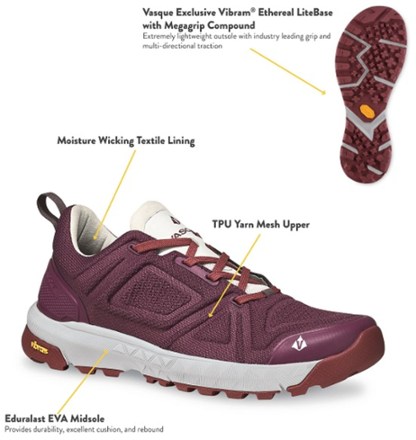 Vasque Satoru Trail LT Low Hiking Shoes - Women's 7