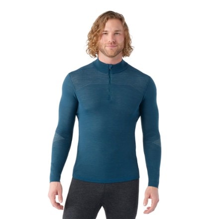 Smartwool Intraknit Thermal Merino Base Layer Quarter-Zip Top - Men's 0