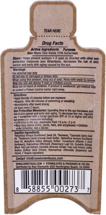 Raw Elements Natural Sunscreen SPF 30 - 0.16 fl. oz. 1