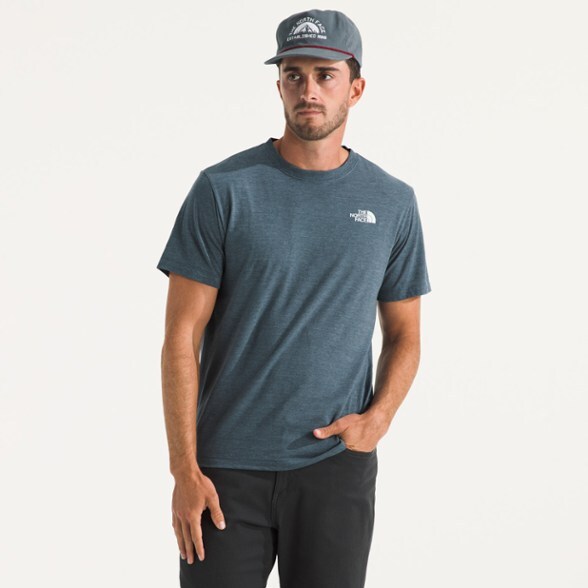 On Body Image of color Shady Blue White Heather