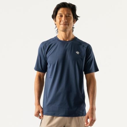 On Body Image of color Dress Blues