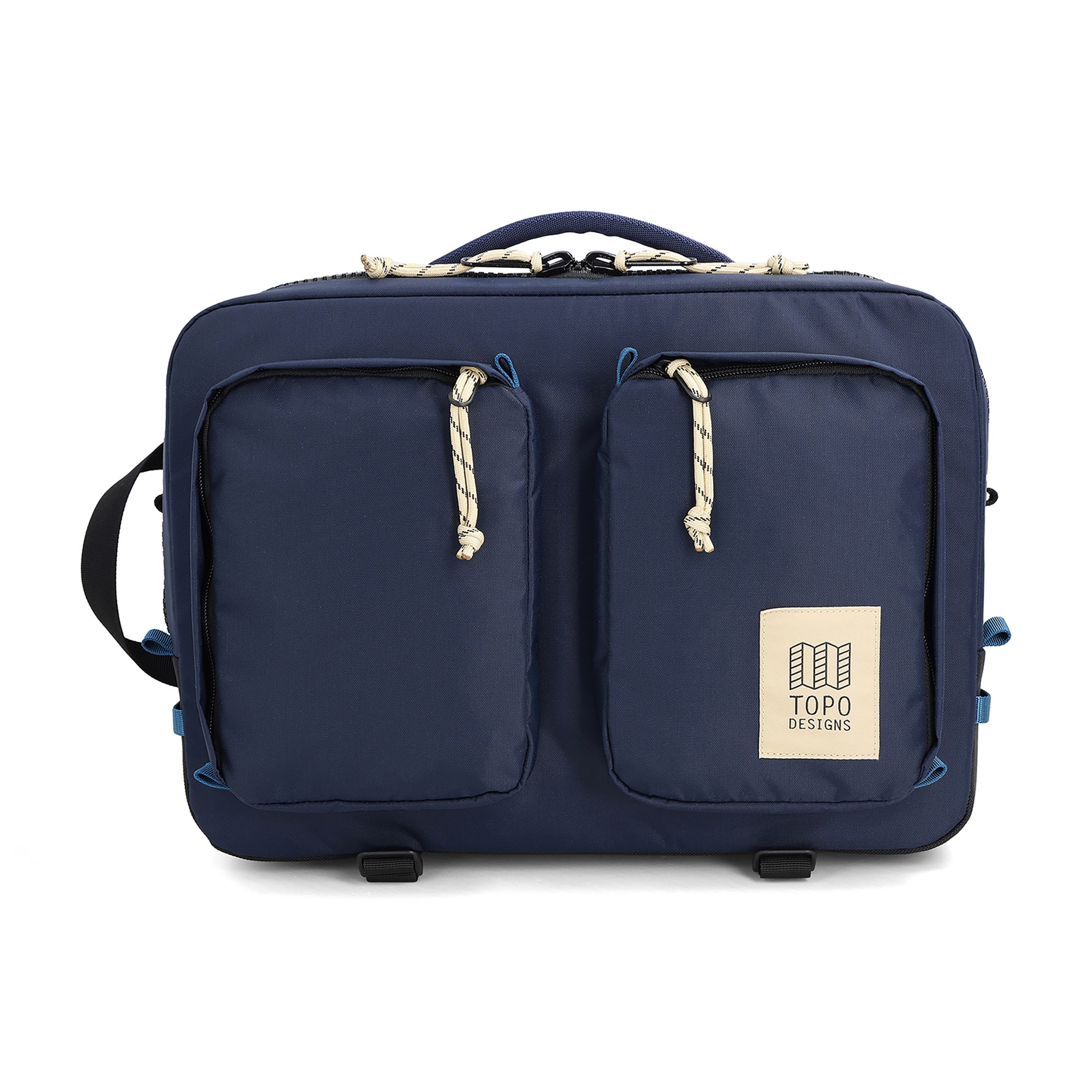 Topo Designs Global Briefcase Blue