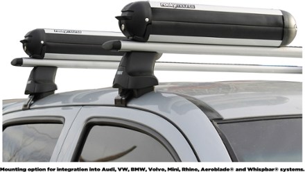LiftOp mounted to Thule Aeroblade crossbars (Silver)