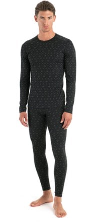 Icebreaker Merino 200 Oasis Long-Sleeve Crewe First Snow Base Layer Top - Men's 3