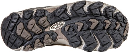 Oboz Bridger Mid Waterproof Hiking Boots - Women's sole (Rio Red)