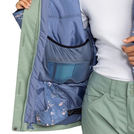 Roxy Jetty Block Insulated Jacket - Women's Goggles not included