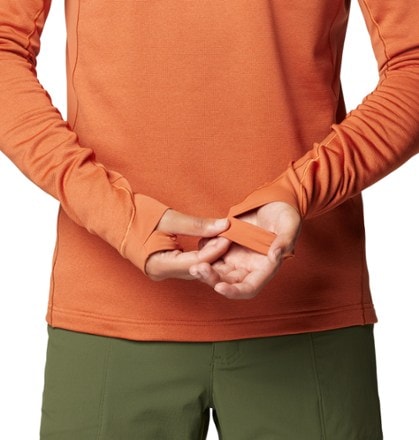 Mountain Hardwear Up First Tech Fleece Hoody - Men's 8