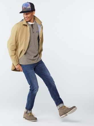 patagonia white rain jacket
