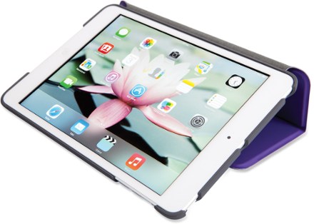 Angled front view in use (Purple