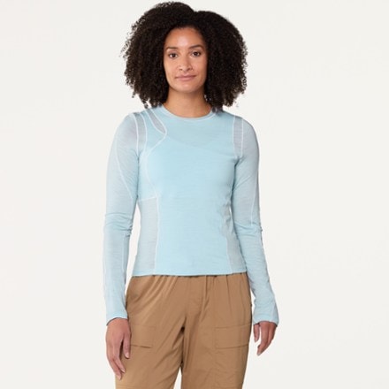 SENIQ Everform Merino Wool All-Season Long-Sleeve Base Layer Shirt - Women's 2