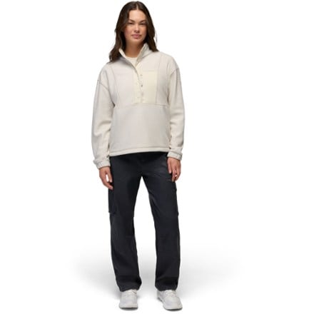 prAna Stretch Zion Fleece Half-Snap - Women's 3