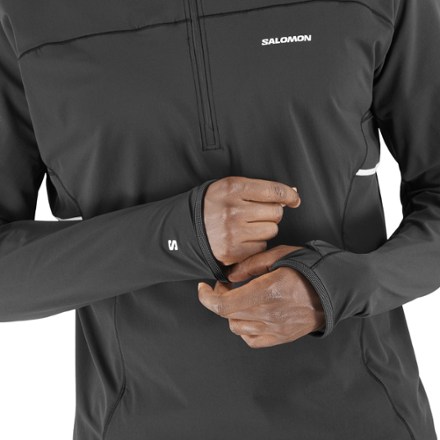 Salomon Sense Aero Hybrid Half-Zip Hoodie - Men's | REI Co-op
