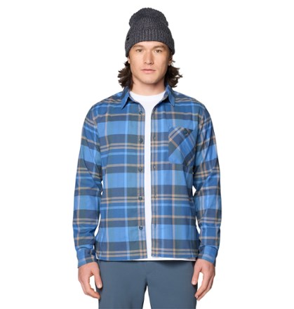 Mountain Hardwear Voyager One Long-Sleeve Flannel Shirt - Men's