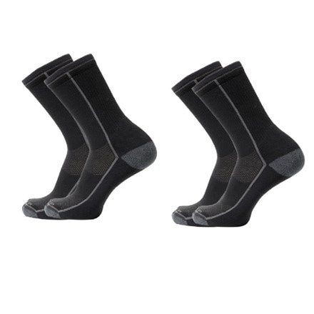 REI Co-op COOLMAX EcoMade Ultralight Tech Hiking Crew Socks - 2 Pairs 0