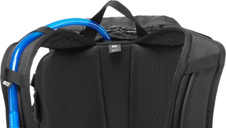 REI Co-op Ruckpack 18 Pack Hydration port and tube routing (reservoir and tube not included)