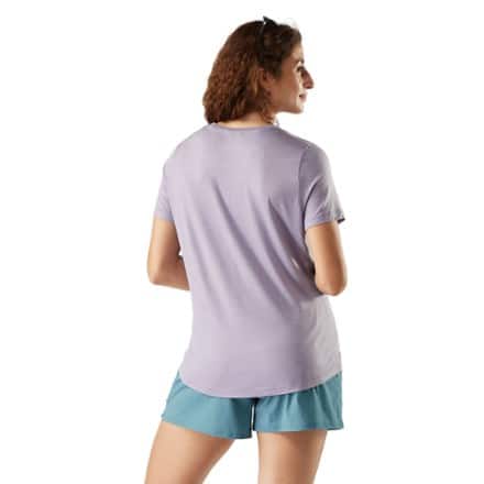 Smartwool Active Ultralite V-Neck T-Shirt - Women's 1
