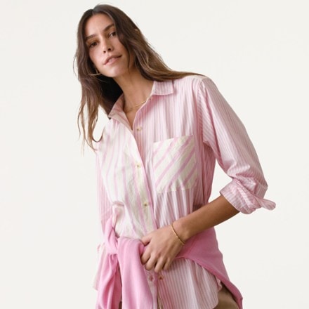 Marine Layer Jane Cali Poplin Relaxed Shirt - Women's 4