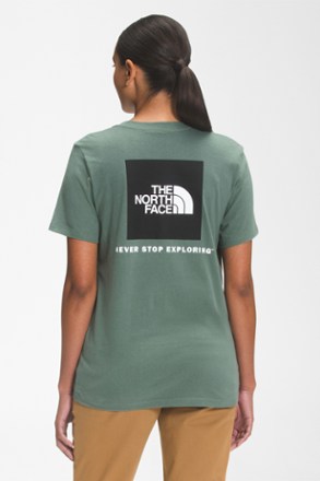 (取寄) ノースフェイス レディース ショート スリーブ コア ボックス NSE Tシャツ The North Face women Short Sleeve Core Box NSE Tee TNF Black/TNF White The North Face Women's Short-Sleeve Core Box NSE Tee - Macy's