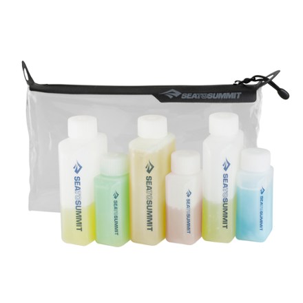 Sea to Summit TL Clear Zip Pouch Soap not included. 