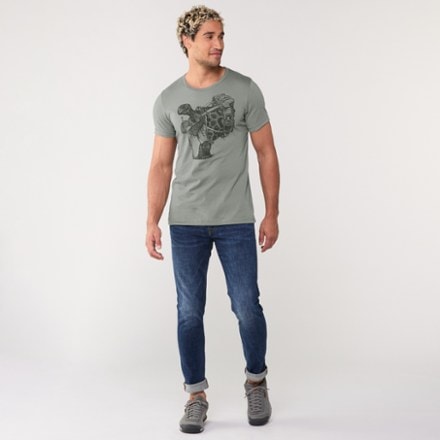 Slow Loris Hiking Tortoise T-Shirt - Men's 3