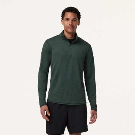 Vuori Ponto Half-Zip Mock-Neck Shirt - Men's 1
