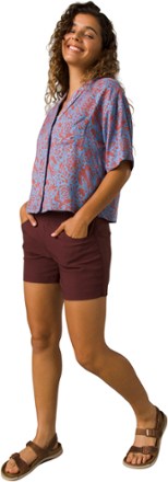 prAna Halle E-Waist II Shorts - Women's 3