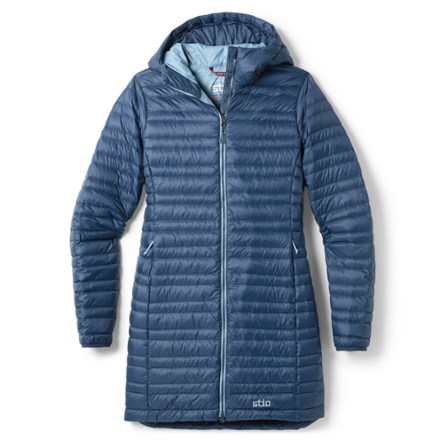Stio Women's Pinion Down Parka  Blue L