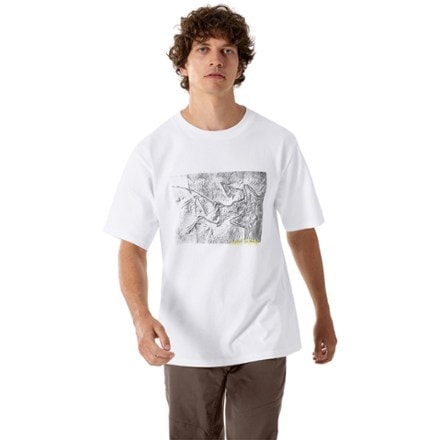 Arc'teryx Kragg Cotton Lithographica T-Shirt - Men's 1