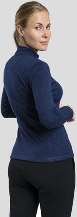 Arms of Andes 300 Lightweight Alpaca Wool Half-Zip Base Layer Top - Women's 2