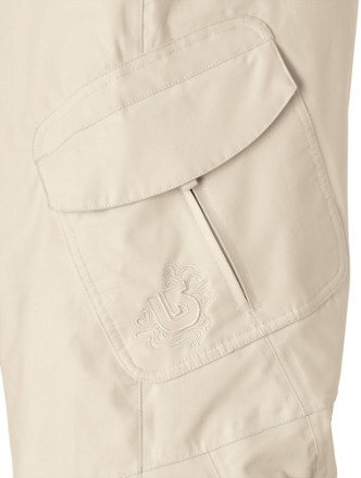 Pocket logo Antique Ivory pants